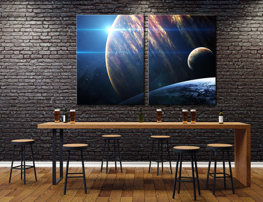 Universe Art Canvas Print #6025