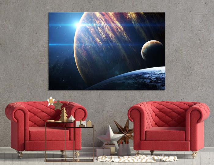 Universe Art Canvas Print #6025