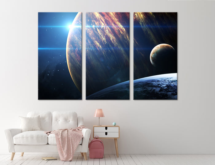 Universe Art Canvas Print #6025