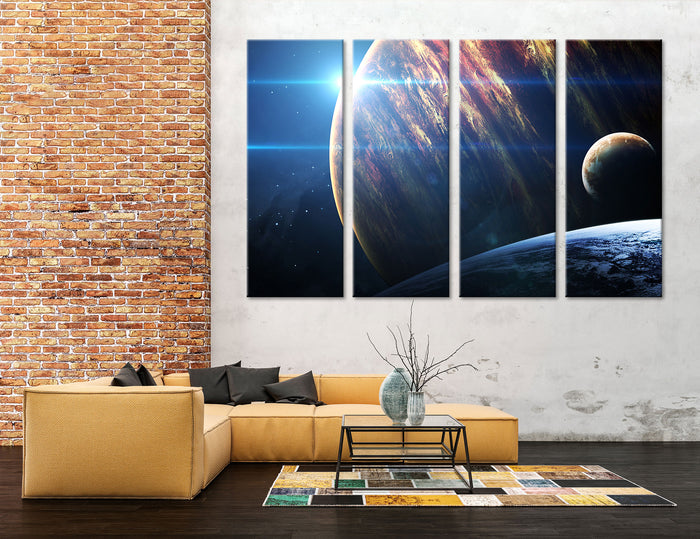 Universe Art Canvas Print #6025