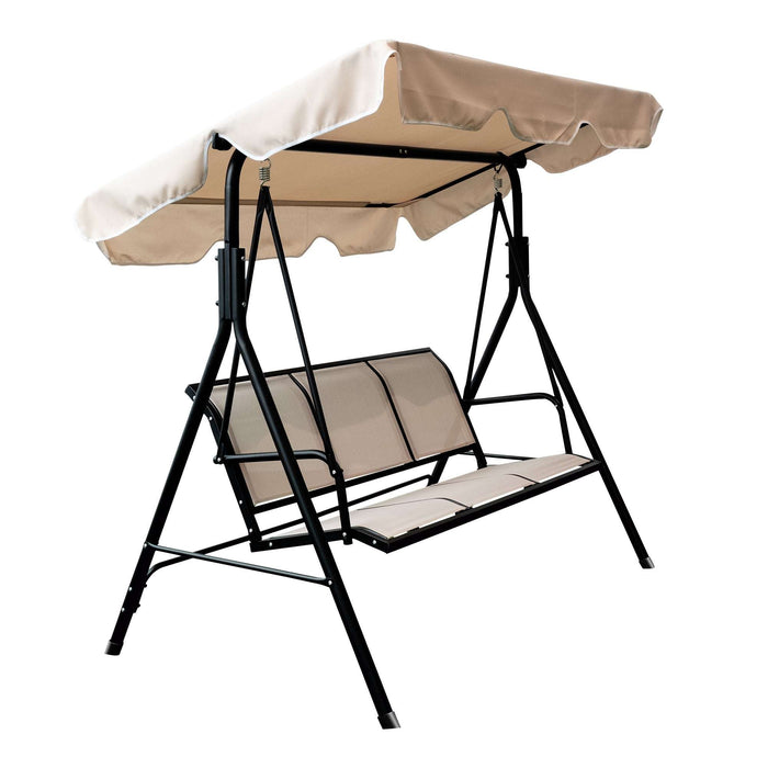Upland outdoor 3 seater swing chair