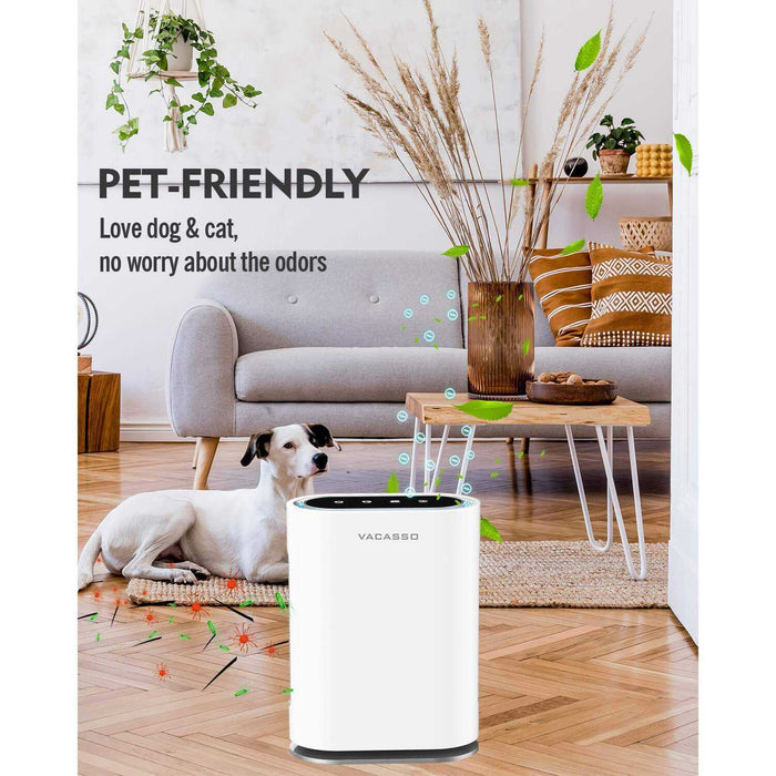 Vacasso HEPA air purifier with ionizer