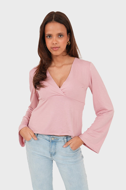 "Valerie" top pink