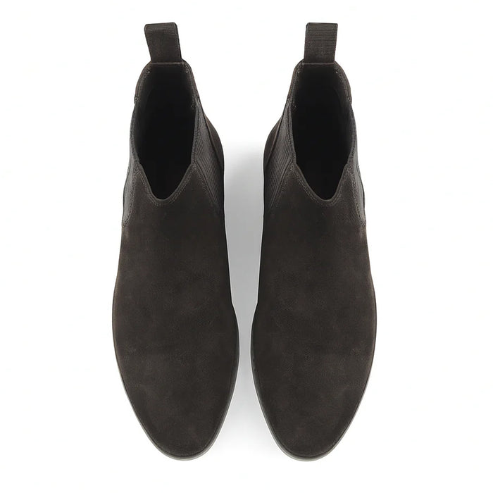 Vauxhall Suede Leather Chelsea Boots - Brown