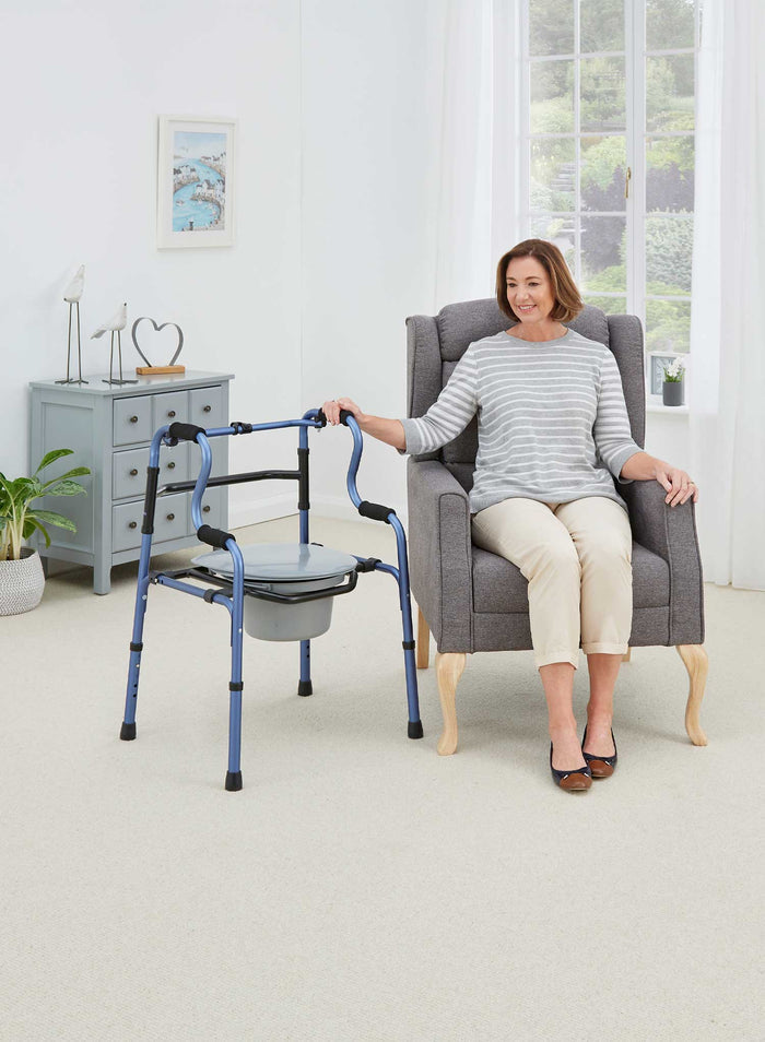 Vida 2in1 Walker and Commode