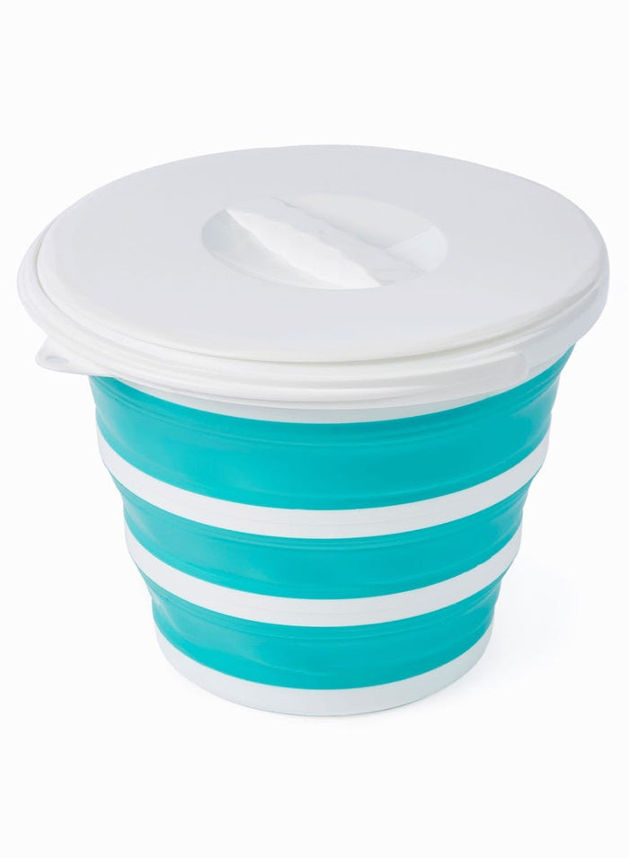 Vos Collapsible Commode Pan with Lid