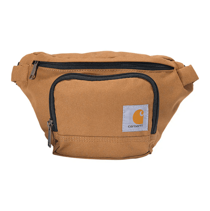 Carhartt waist pack in Carhartt brown with adjustable belt strap