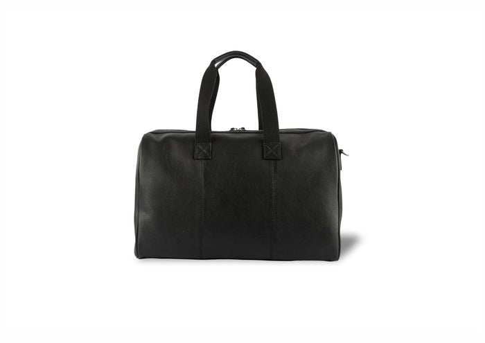 Walter Leather Holdalls - Black
