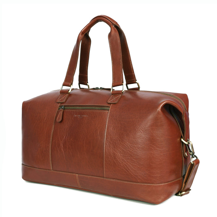 Walter Leather Holdalls - Tan
