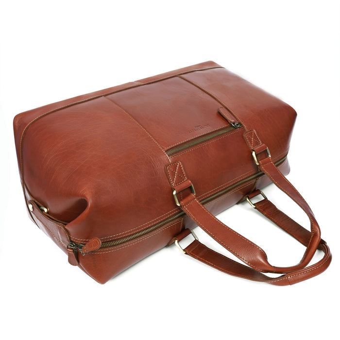 Walter Leather Holdalls - Tan