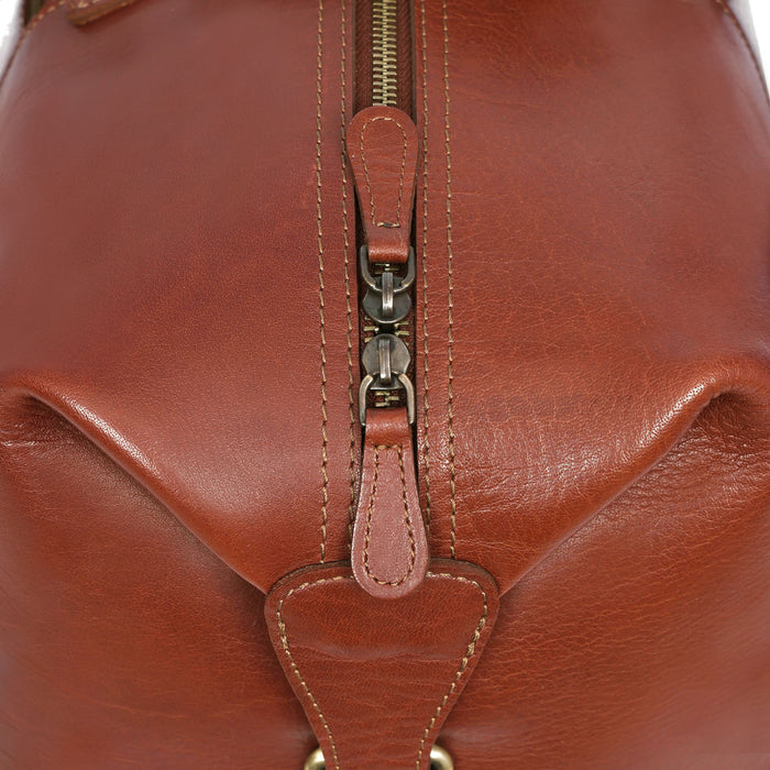 Walter Leather Holdalls - Tan