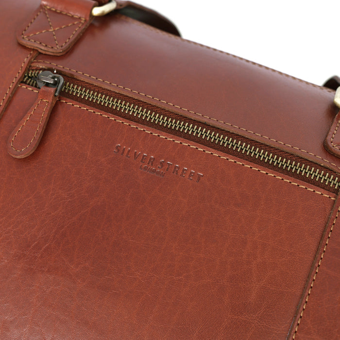 Walter Leather Holdalls - Tan