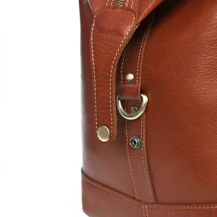 Walter Leather Holdalls - Tan