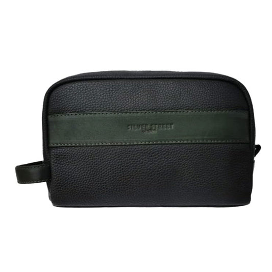 Walter Leather Washbags  - Green