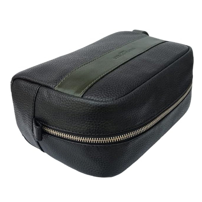 Walter Leather Washbags  - Green