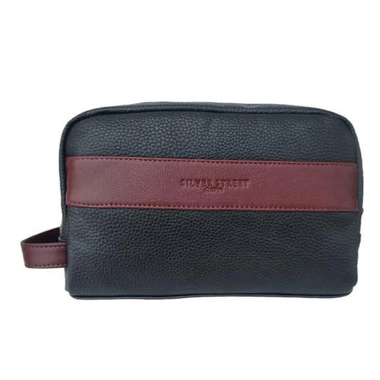 Walter Leather Washbags  - Oxblood