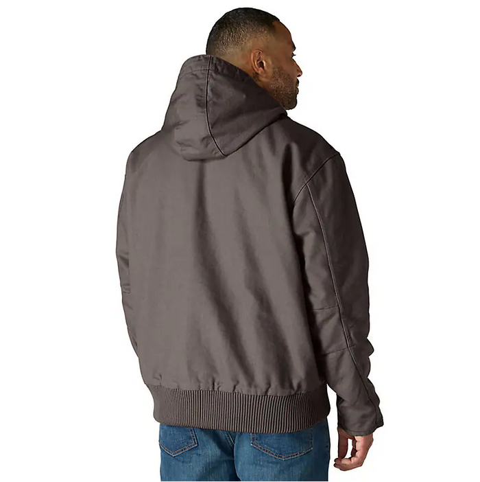 Carhartt Washed Duck active jacket in gravel, additional product image