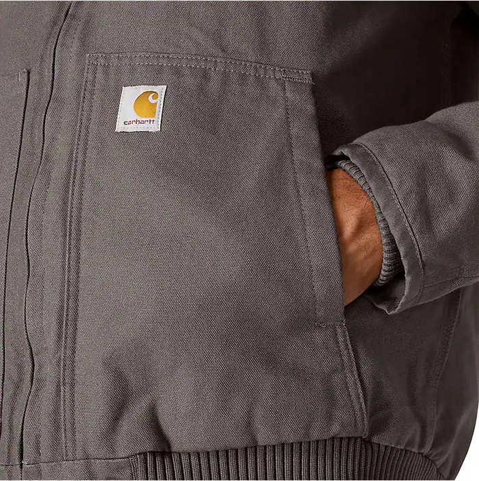 Washed Duck Active Jacket - Gravel