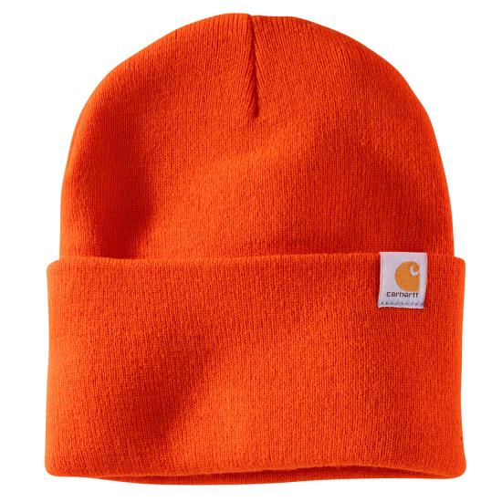 Carhartt Watch Cap 2.0 knit beanie in brite orange
