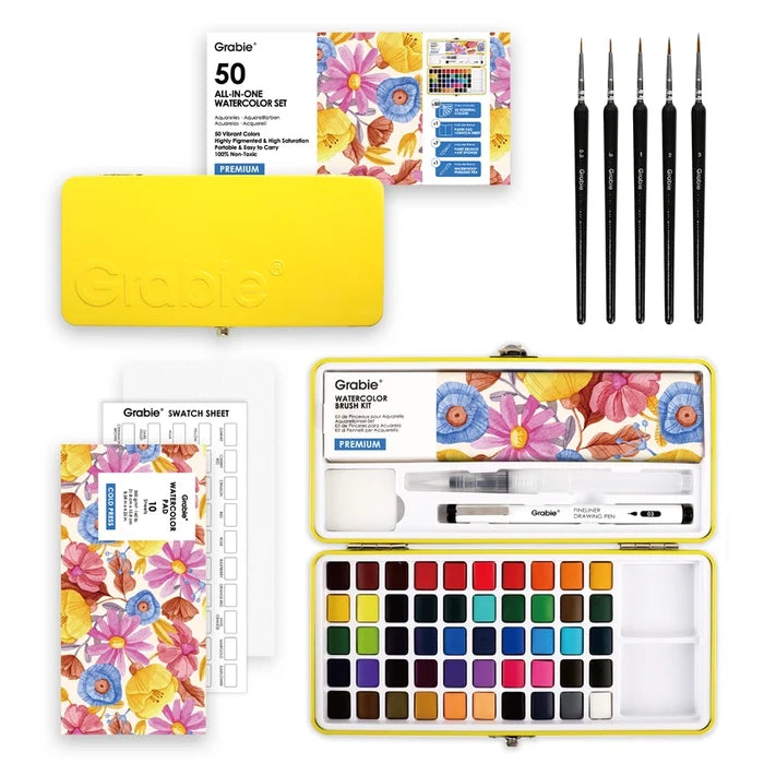 Watercolor Set Of 50