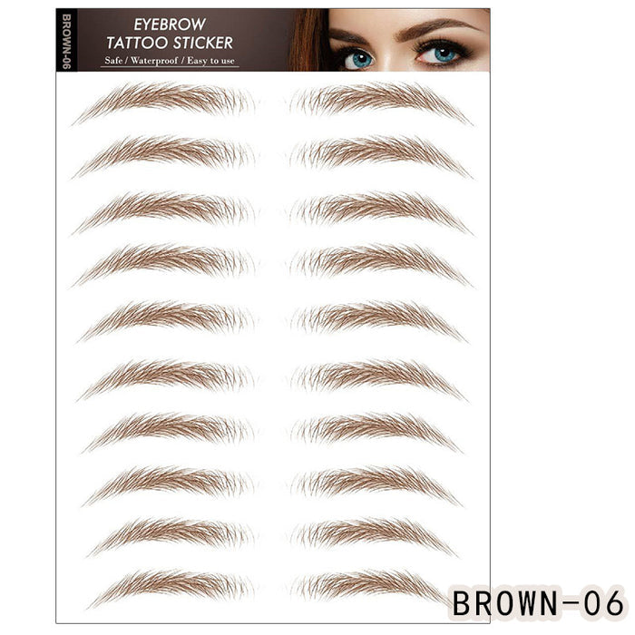Waterproof 6D Eyebrow Tattoo