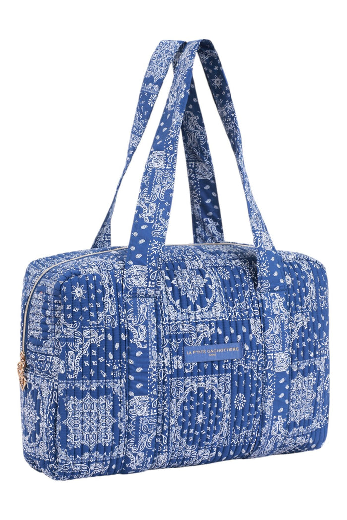 "Weekend" bag bright blue