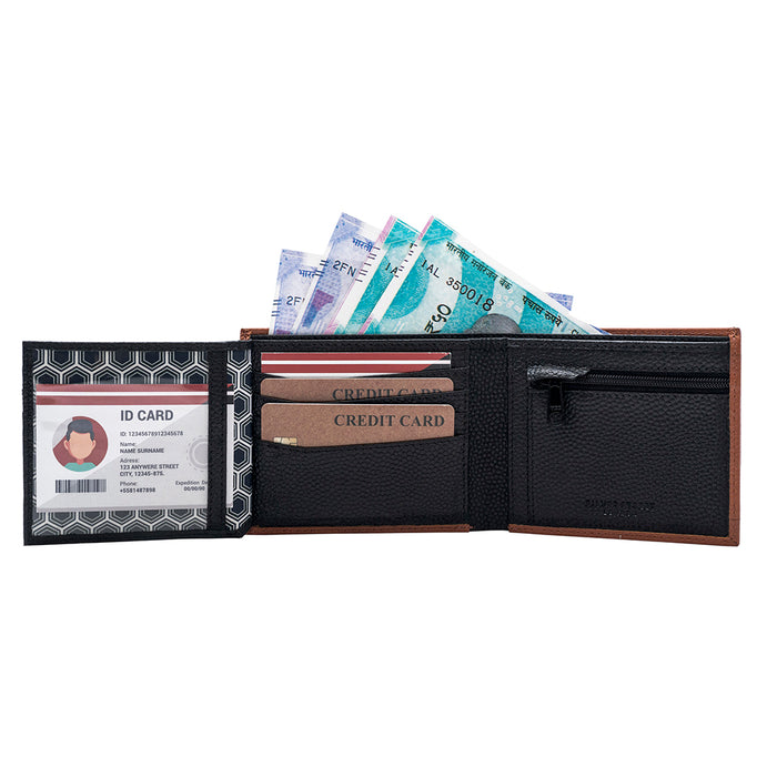 Welton Leather Bifold Wallets - Tan