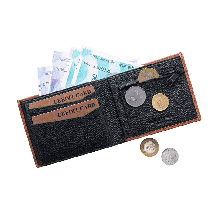 Welton Leather Bifold Wallets - Tan