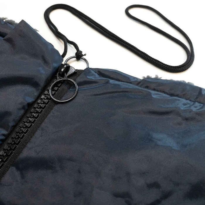 Lifestyle image of Wheelchair Cosy-Fleece Lined and Waterproof being used in a real-life setting.
