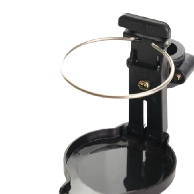 Lifestyle image of Wheelchair Drink Holder being used in a real-life setting.