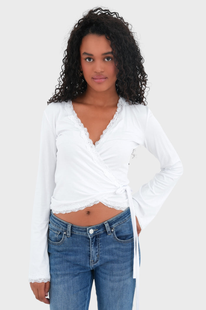 "Wiggle" top white