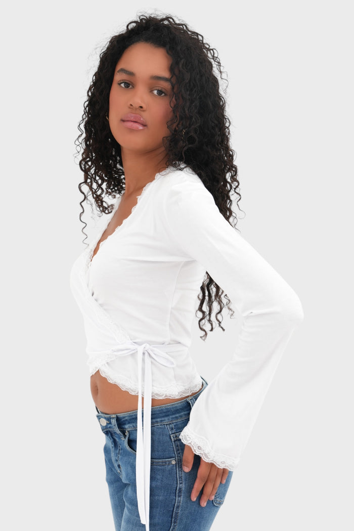 "Wiggle" top white