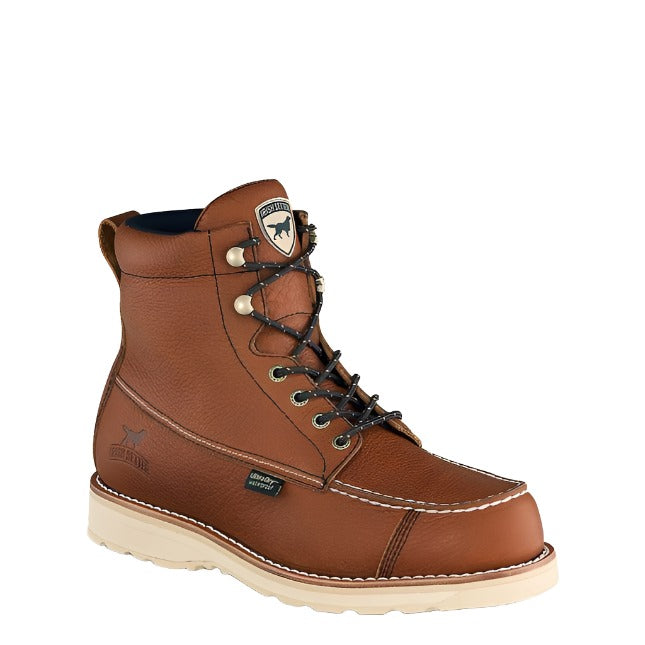 Irish Setter Wingshooter 7-inch waterproof soft toe moc toe boot, wide widths available