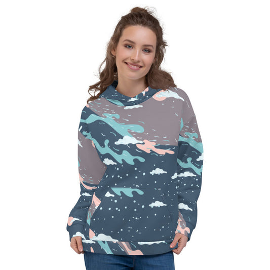 Winter Print  Unisex Hoodie