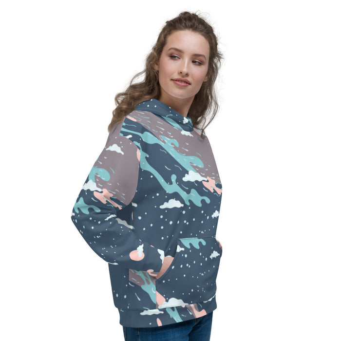 Winter Print  Unisex Hoodie