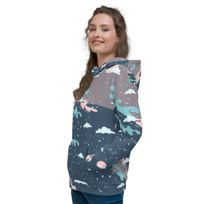Winter Print  Unisex Hoodie