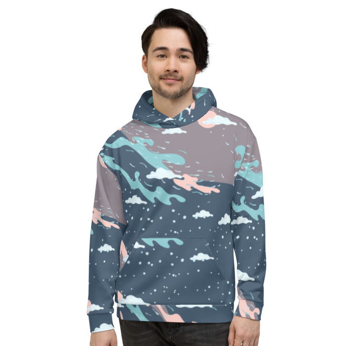 Winter Print  Unisex Hoodie