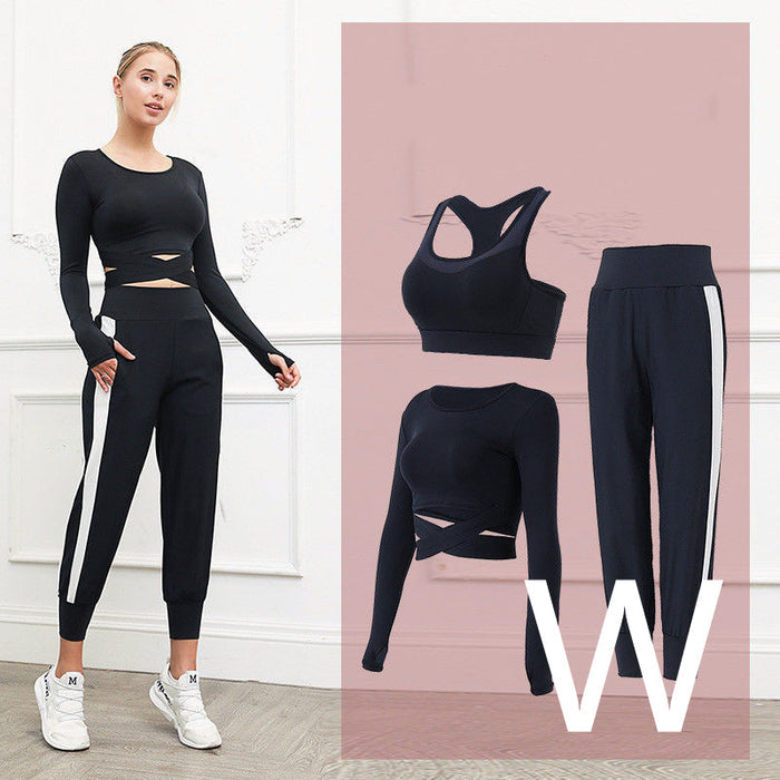 Women Running Quick-drying Sports Suit-2