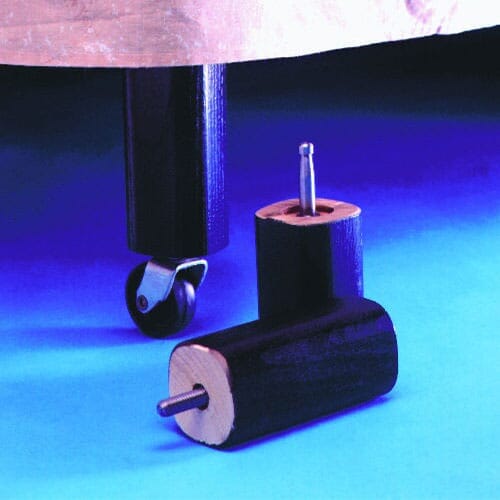 Image of Wooden Bed Raisers-Bayonet Fit-Tall on a plain background.