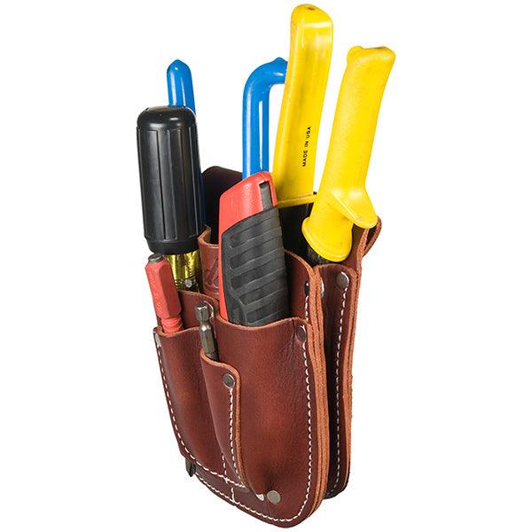 Occidental Leather Work Forged belt caddy, right front view