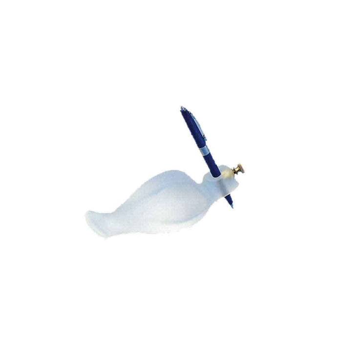 Image of Writing Bird on a plain background.