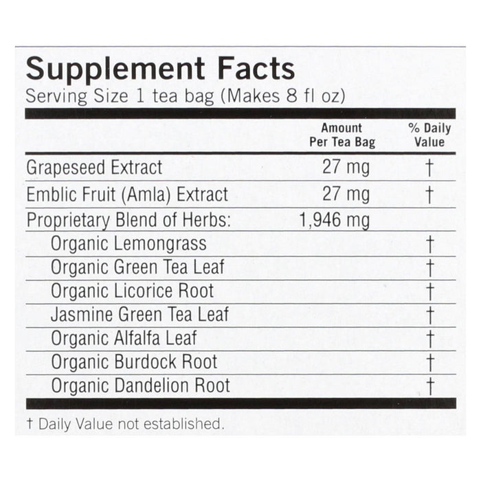 Yogi Super Antioxidant Green Tea – 16 Bags, Case of 6