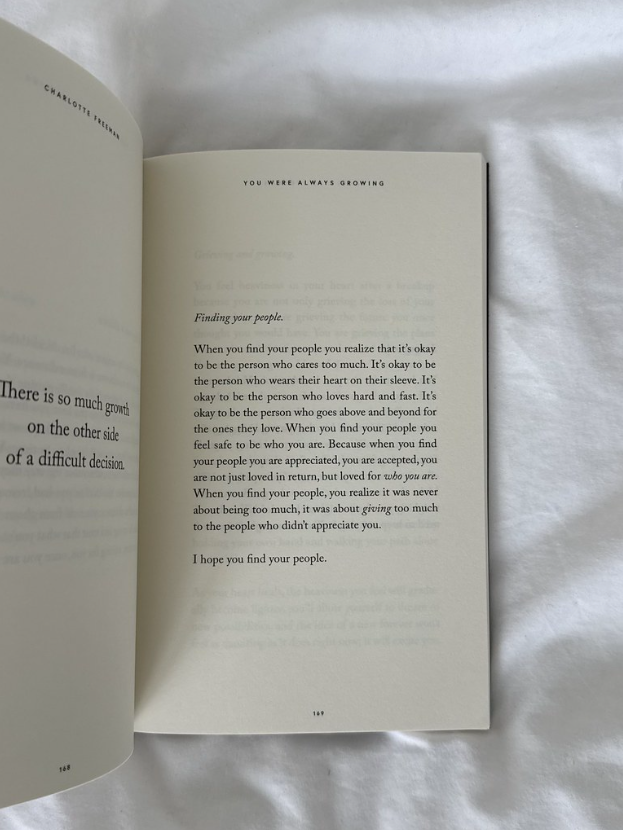 You Were Always Growing (Even In The Dark) - book