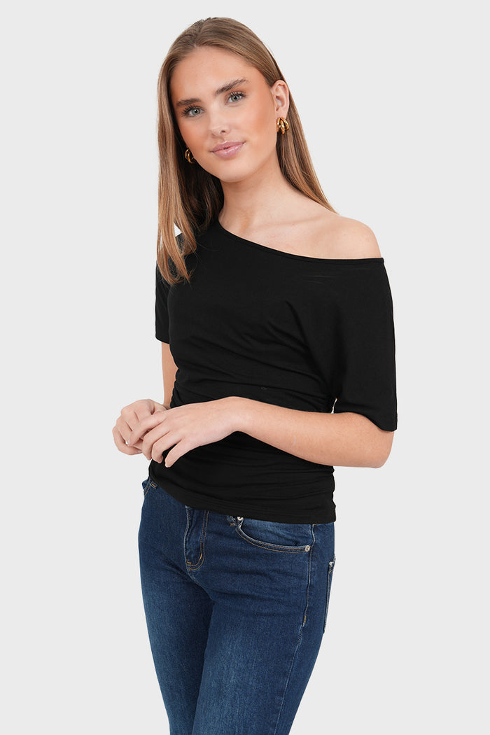 "Zara" top black