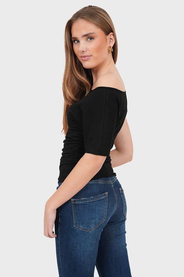 "Zara" top black