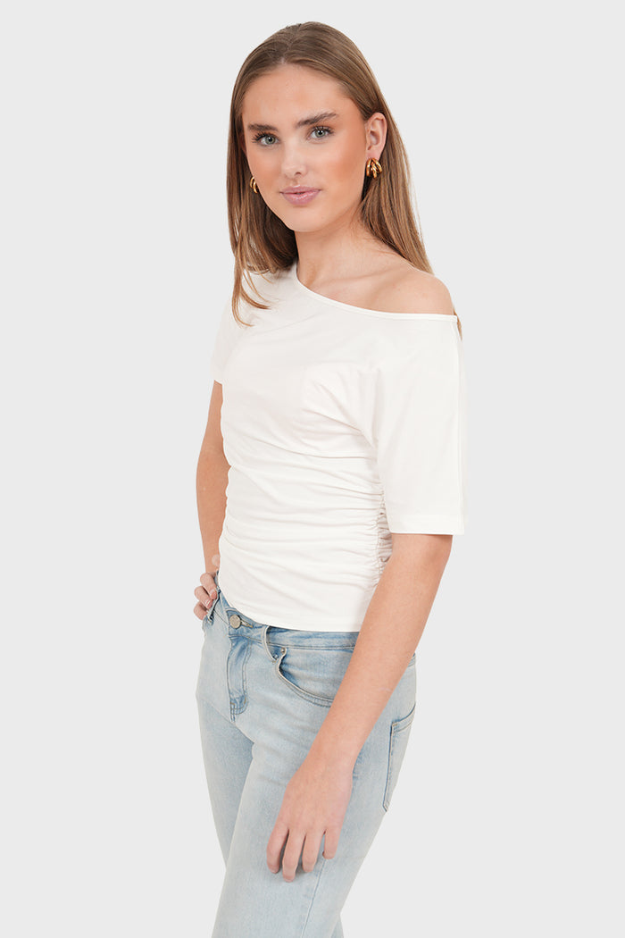 "Zara" top white