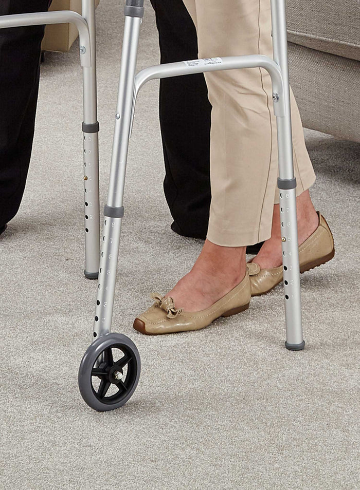 Zimma Folding Walker with Wheels