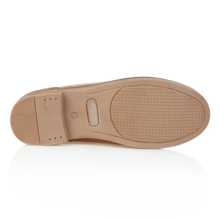 Zoey Leather Brogue Boots- Tan